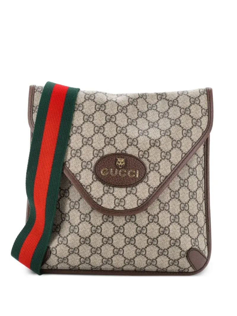 Gucci Neo Vintage Envelope in Braun Gg-Canvas-Leder – Pre-owned Taschen