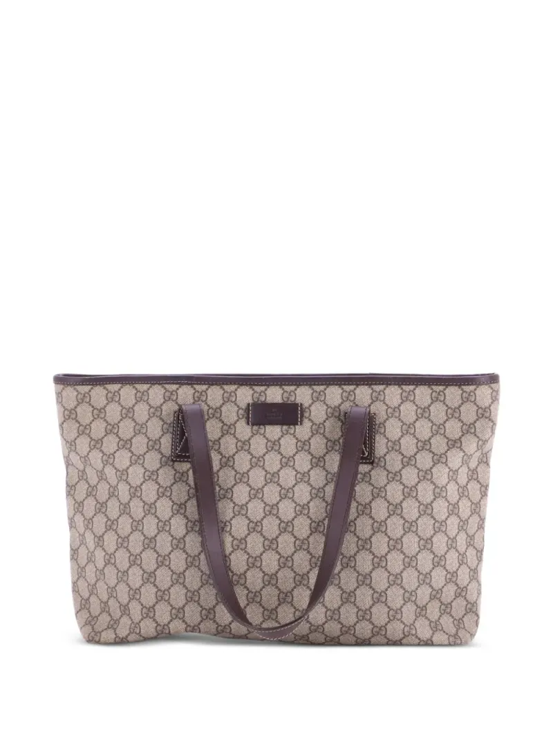 Gucci Plus GG in Braun – Pre-owned Taschen
