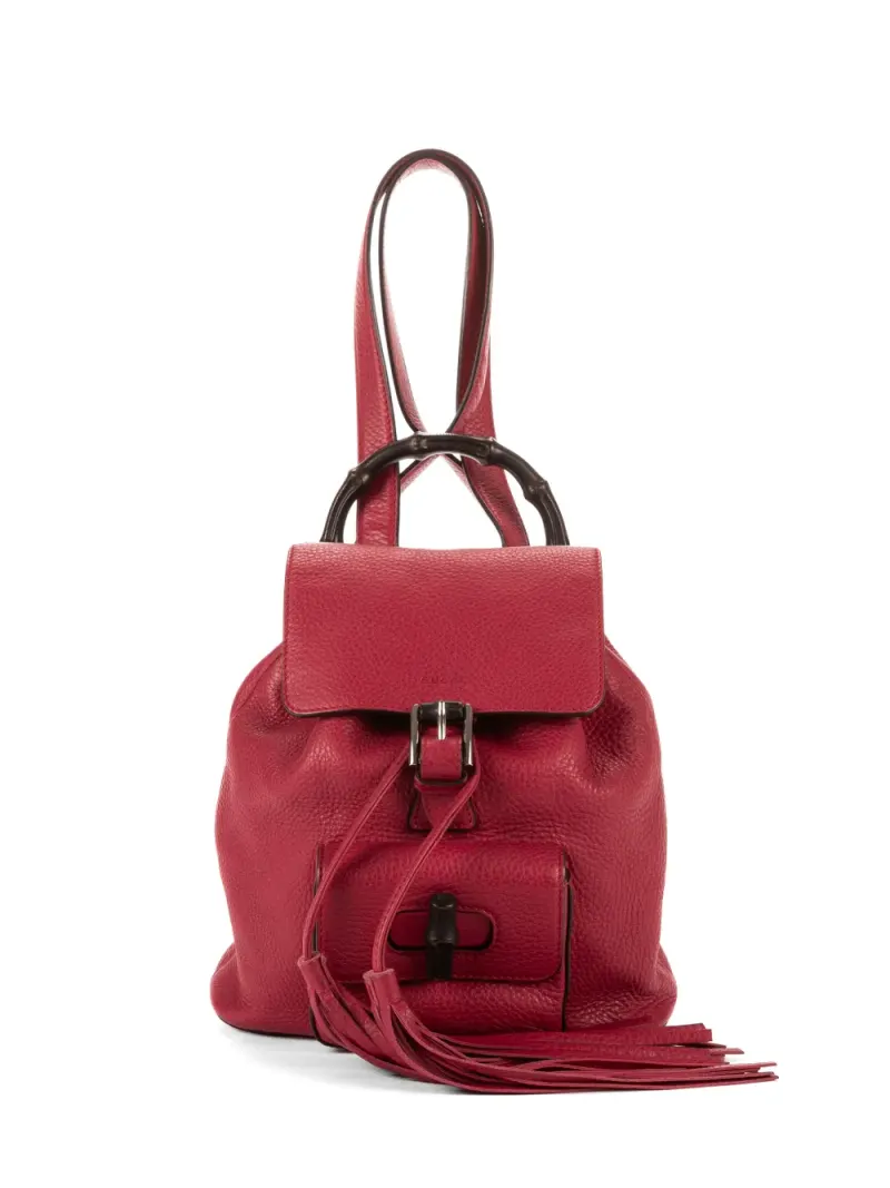 Gucci Rucksack in Rot – Pre-owned Taschen