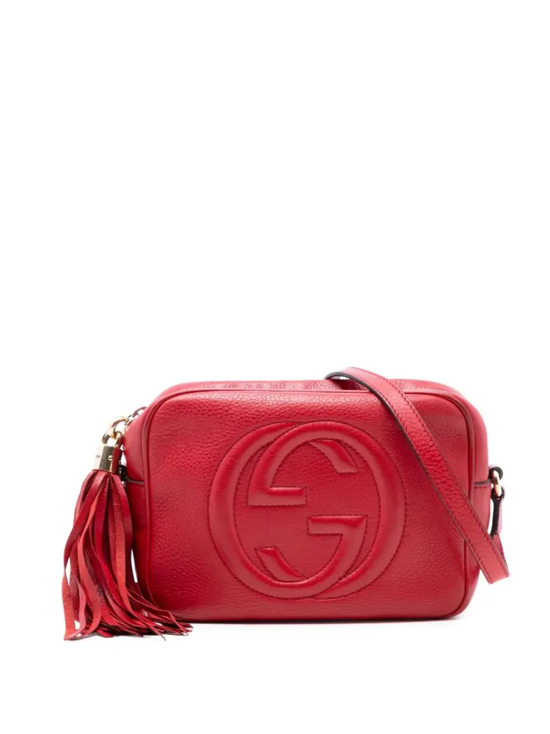 Gucci Soho Disco in Rot – Pre-owned Taschen