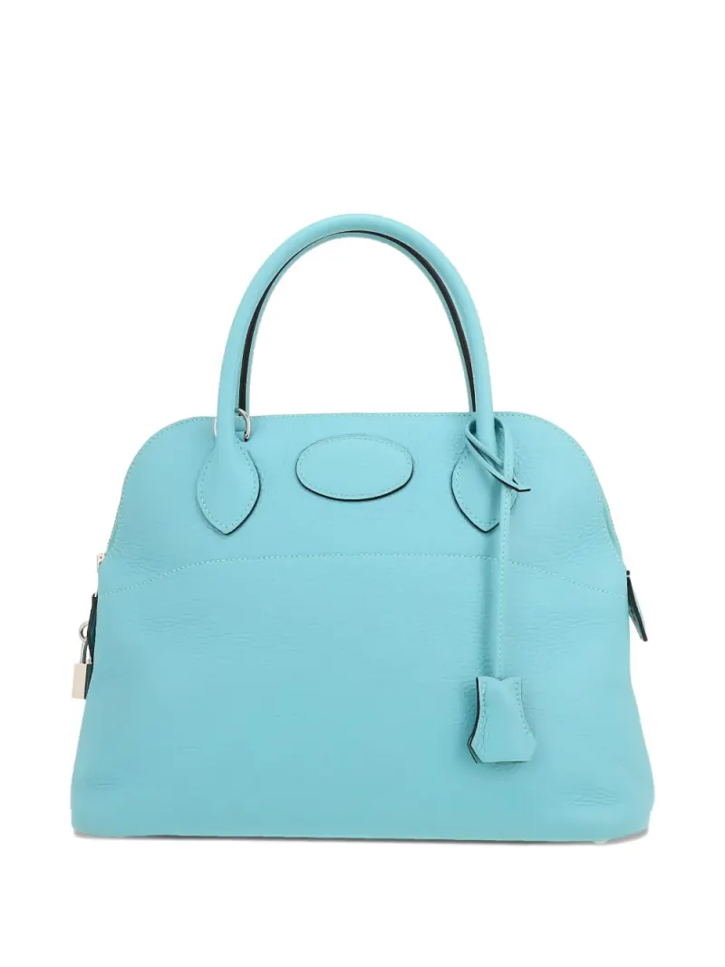 Hermès Bolide in Blau – Henkeltasche
