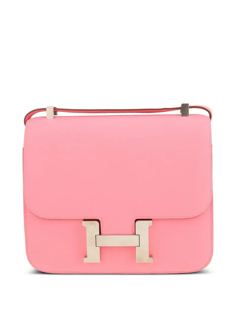 Hermès 2020 Constance Schultertasche in Rosa