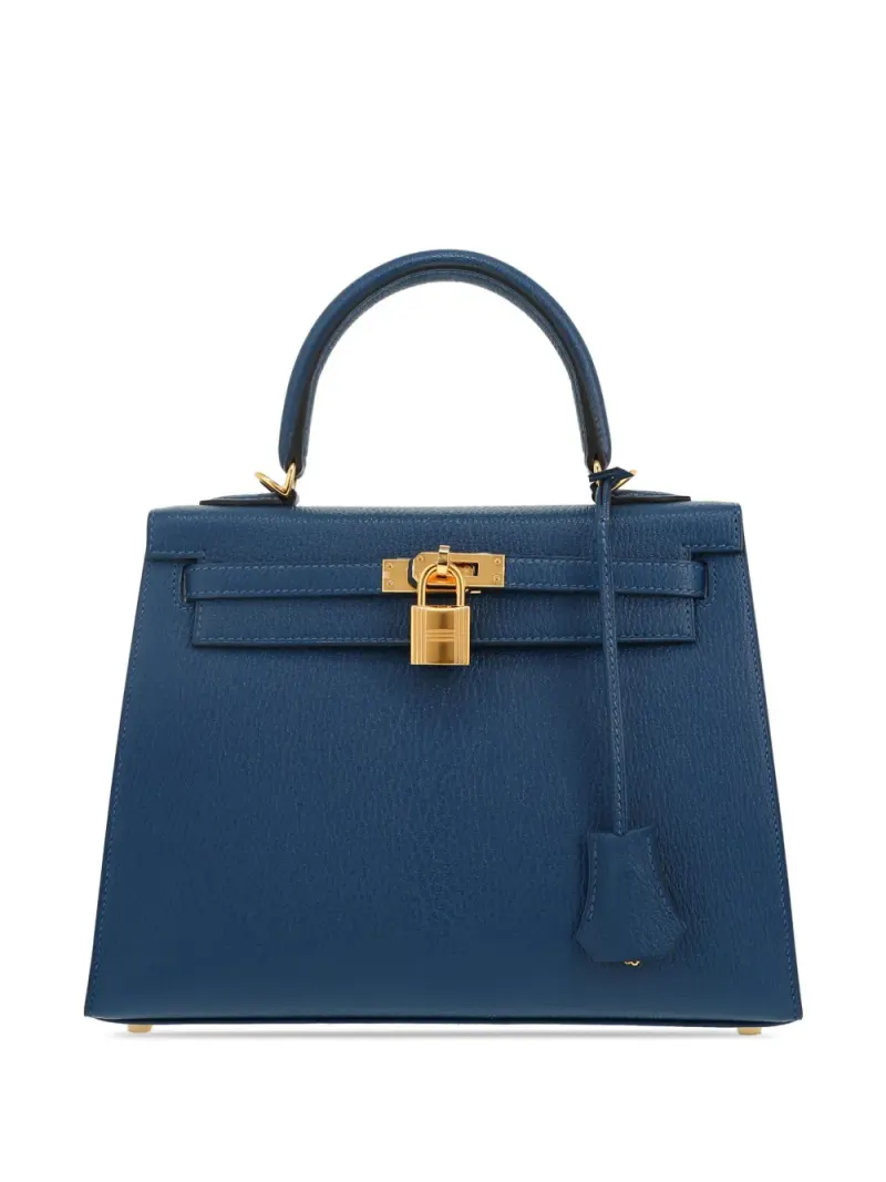 Hermès 2024 Kelly Handtasche in Blau