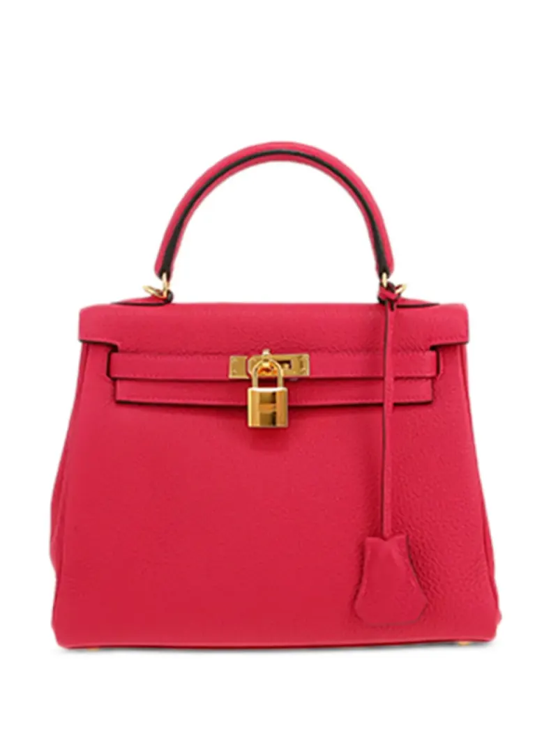 Hermès Kelly Handtasche in Rosa