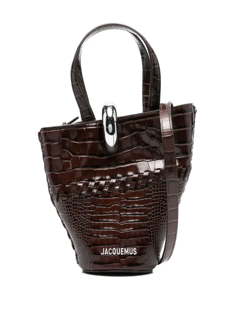 Jacquemus Bambola Tote Bag in Braun