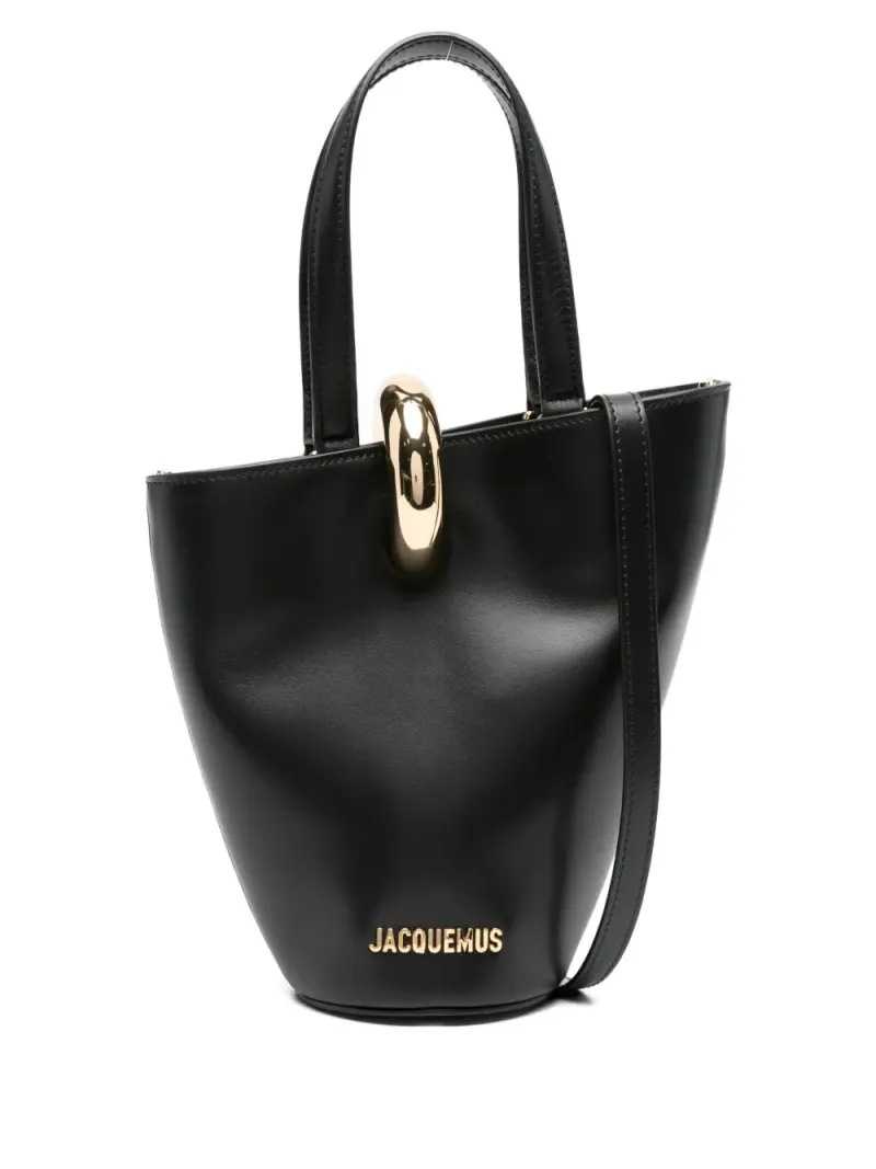 Jacquemus Kleine Bambola Beuteltasche in Schwarz