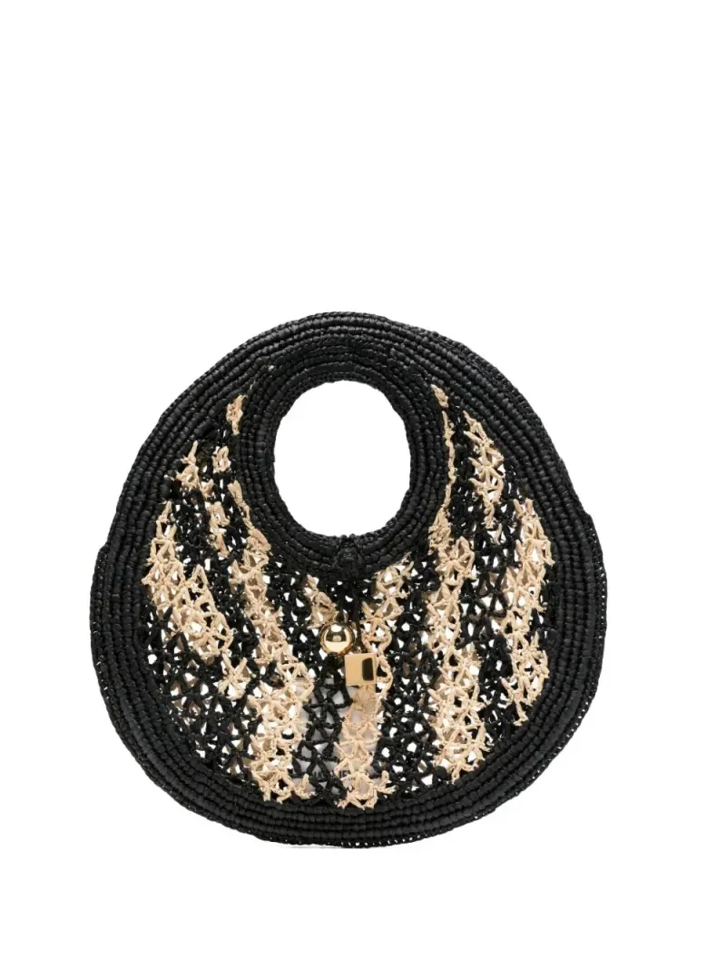 Jacquemus La Croisière Spiaggia clutch bag in Schwarz