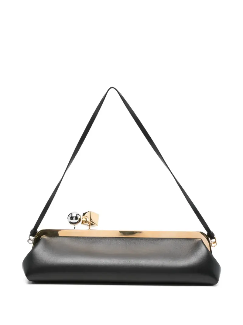 Jacquemus La Pochette Salon Clutch in Schwarz