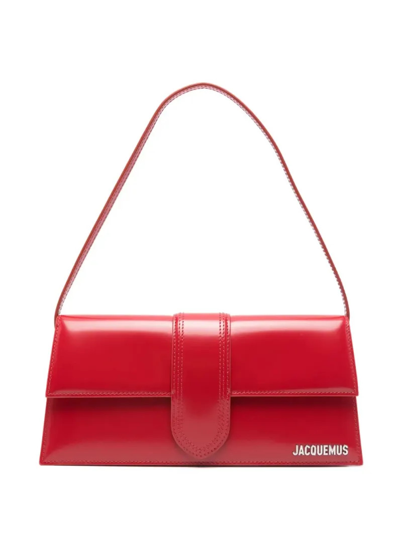 Jacquemus Lange Bambino Schultertasche in Rot