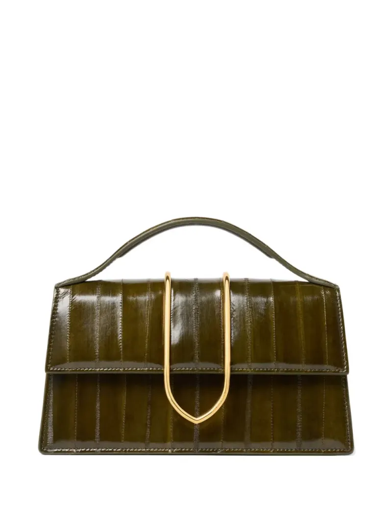 Jacquemus Große Le Bambino Handtasche in Grün