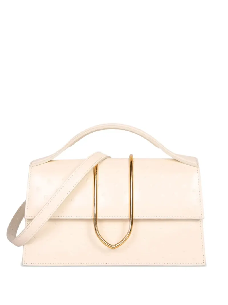 Jacquemus Le Grand Bambino Handtasche in Nude