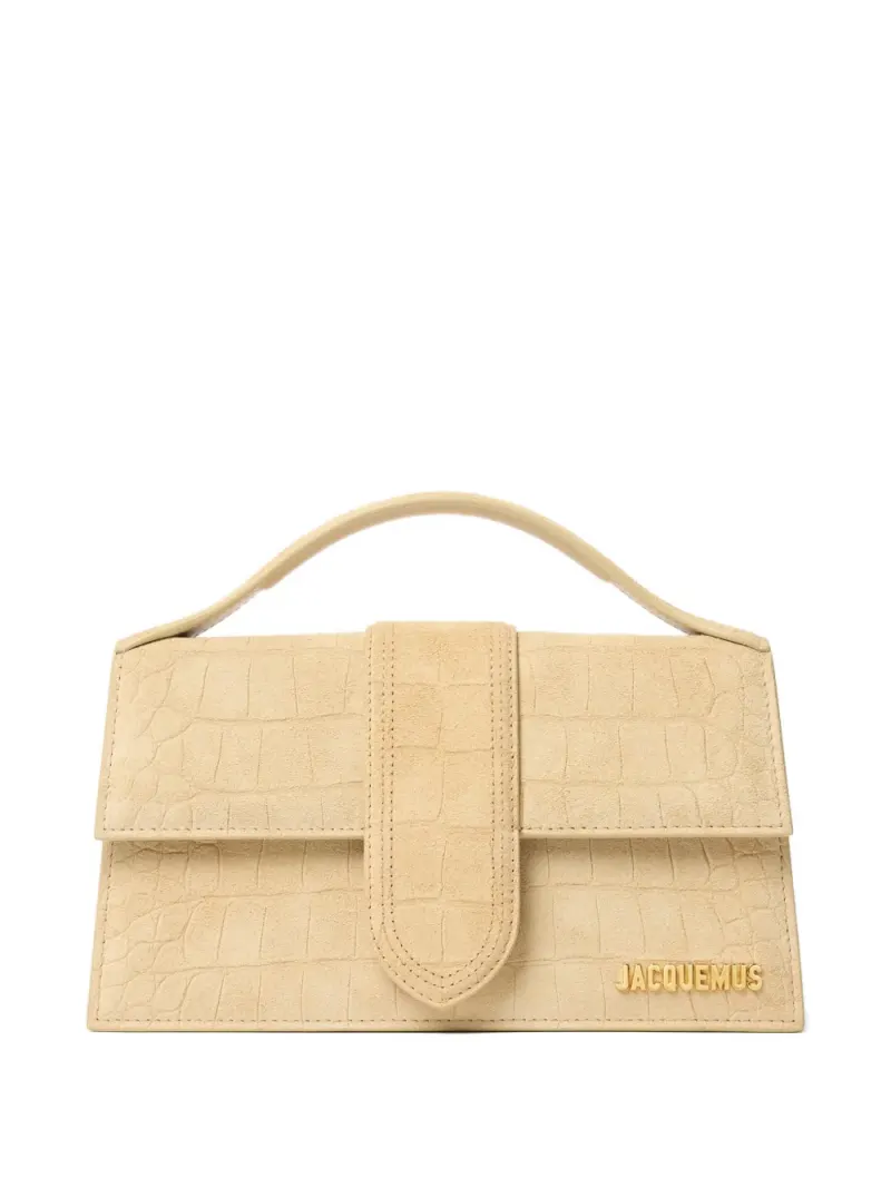 Jacquemus Große Le Bambino Handtasche in Nude