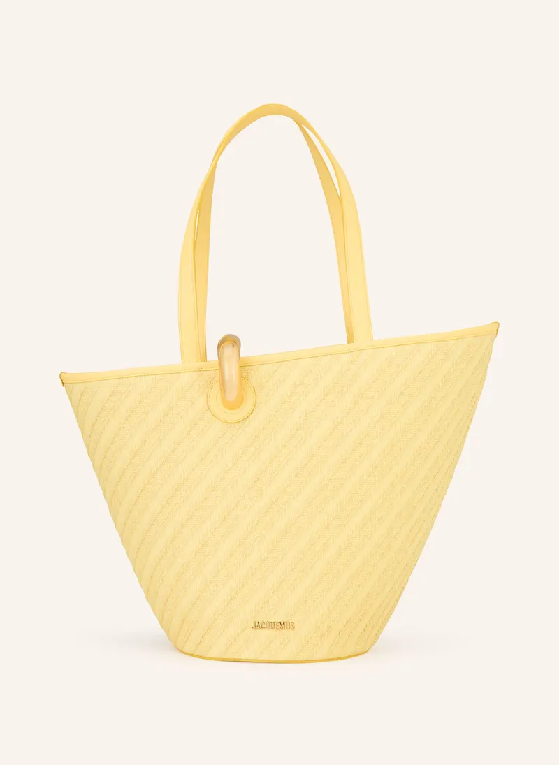 Jacquemus Le Bambola in gelb – Shopper