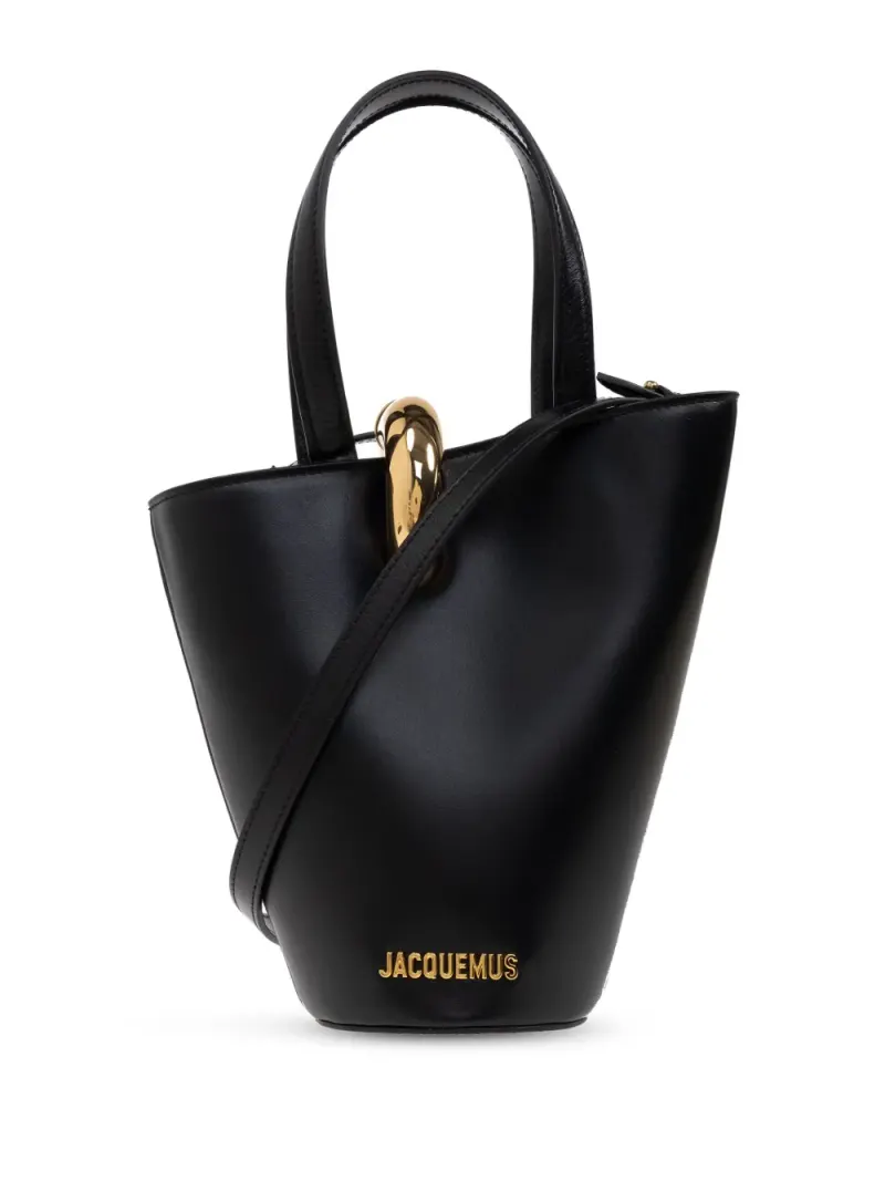 Jacquemus Le Petit Bambola Tote Bag in Schwarz