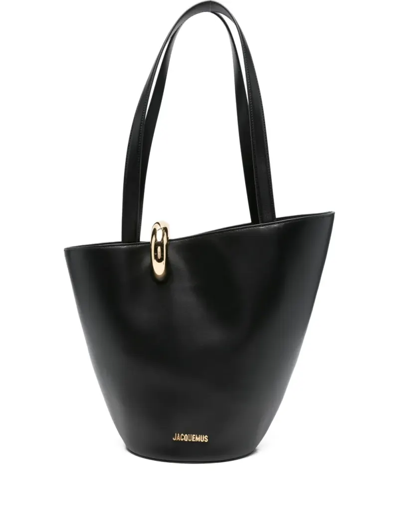 Jacquemus Le Bambola Moyen Tote Bag in Schwarz
