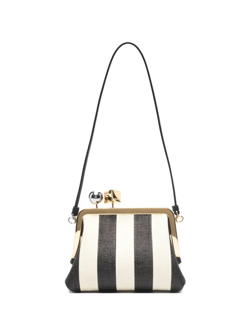 Jacquemus Le Berlingot Clutch in Schwarz