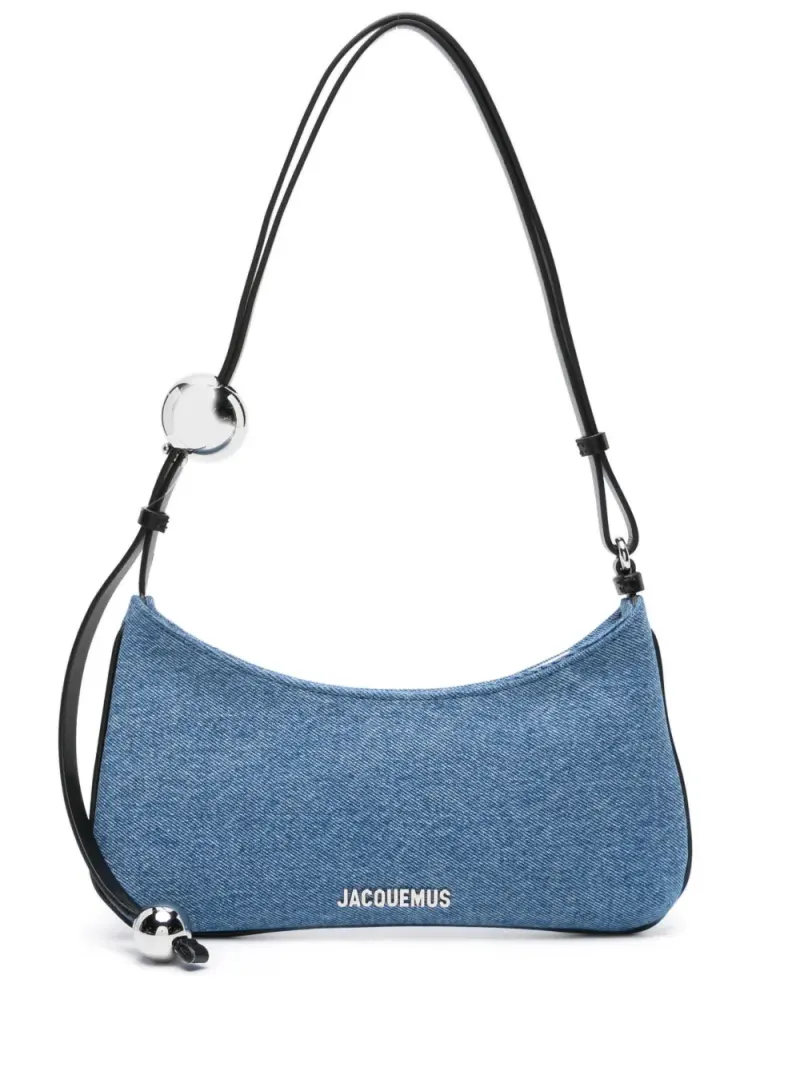 Jacquemus Le Bisou Perle Schultertasche in Blau