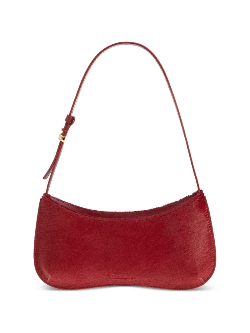 Jacquemus Le Bisou Schultertasche mit verstellbarem Riemen in Rot