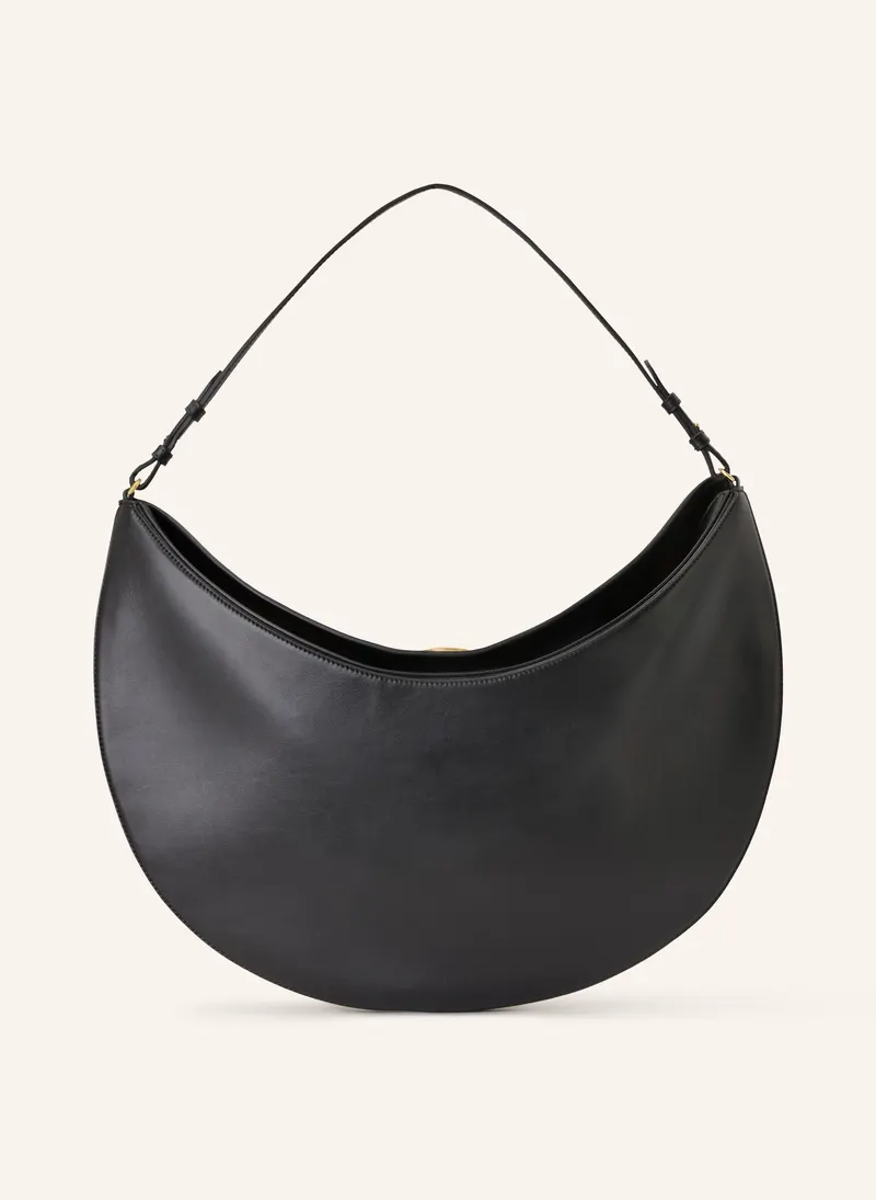 Jacquemus Le Calisso Rond in schwarz – Schultertasche