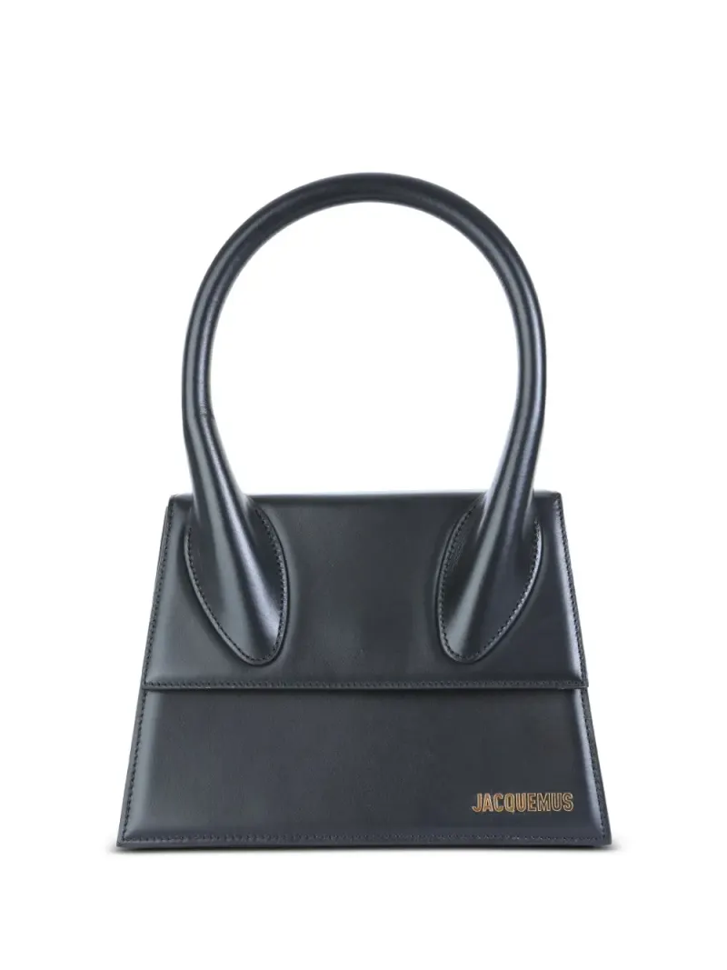 Jacquemus Große Le Chiquito Schultertasche in Schwarz