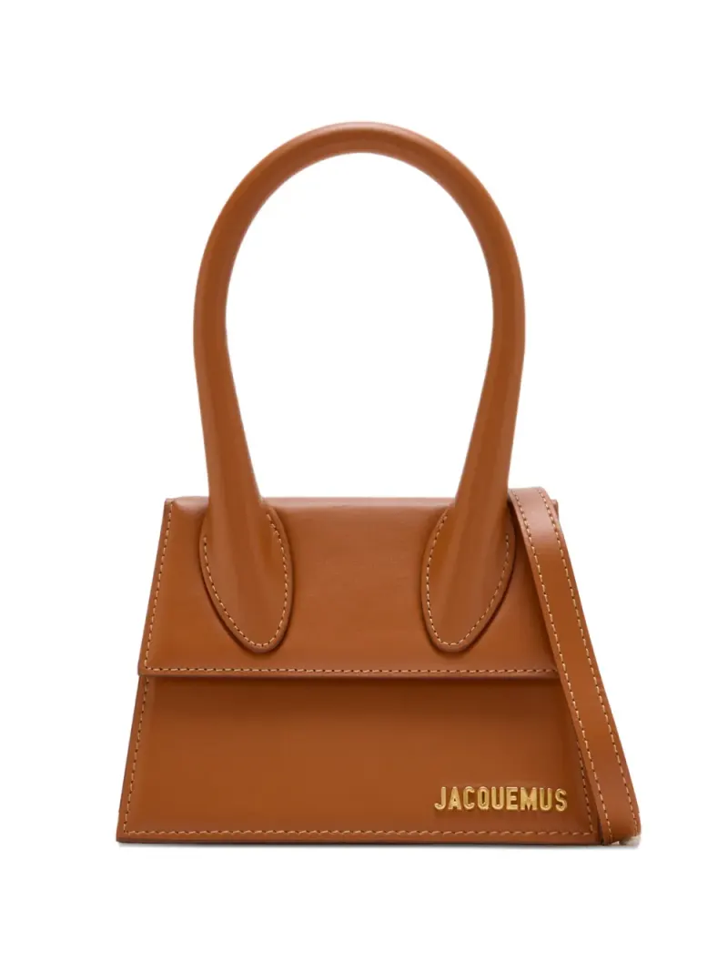 Jacquemus Le Chiquito Moyen Schultertasche in Braun