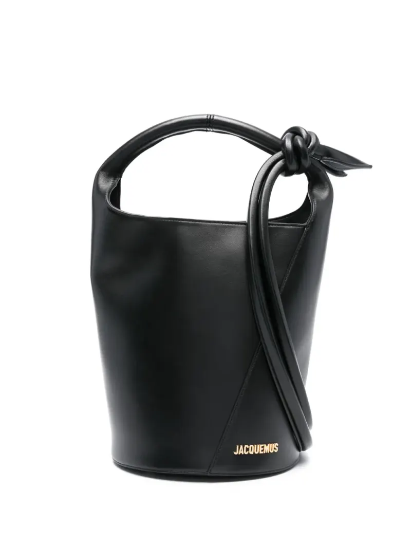 Jacquemus Le Petit Tourni Tasche in Schwarz