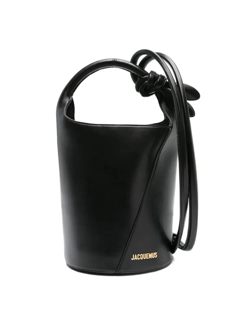 Jacquemus Le Petit Tourni Beuteltasche in Schwarz