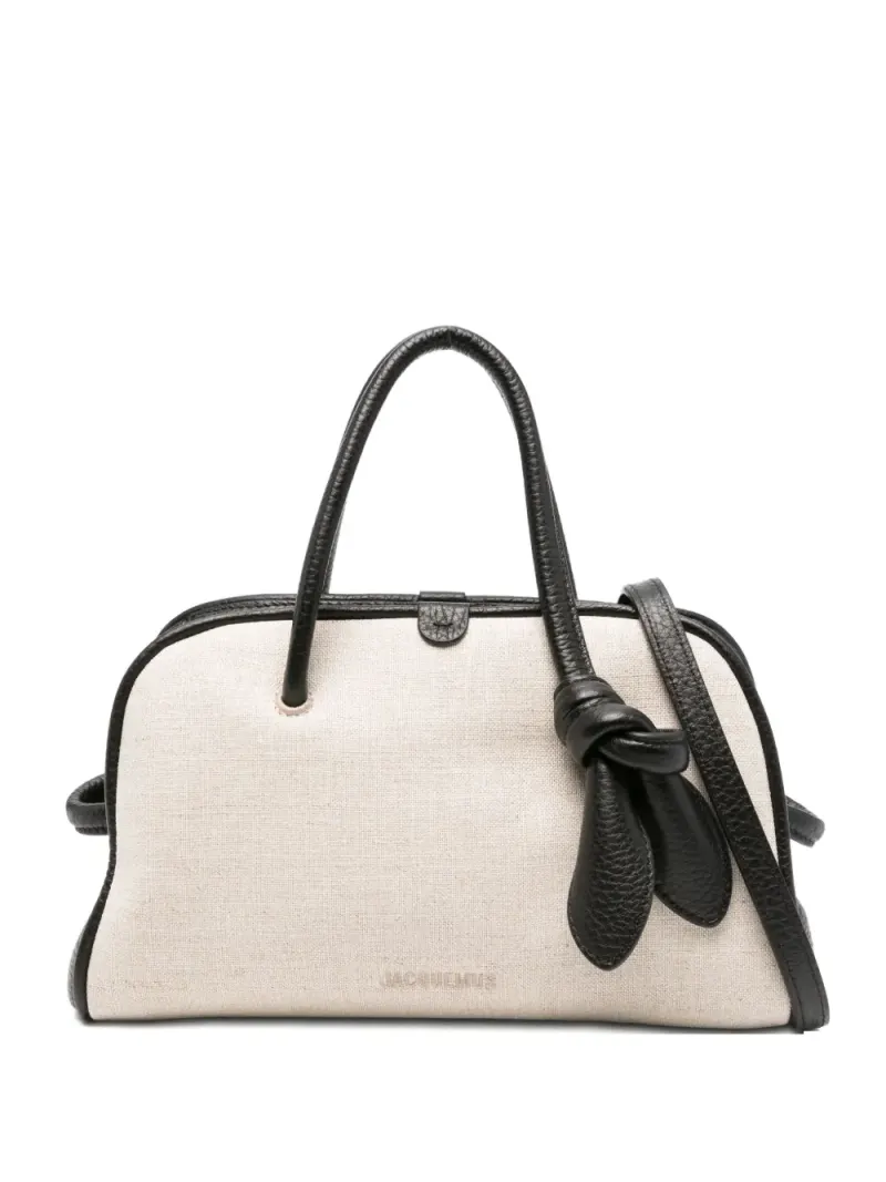 Jacquemus Le Petit Turismo Tote Bag in Nude