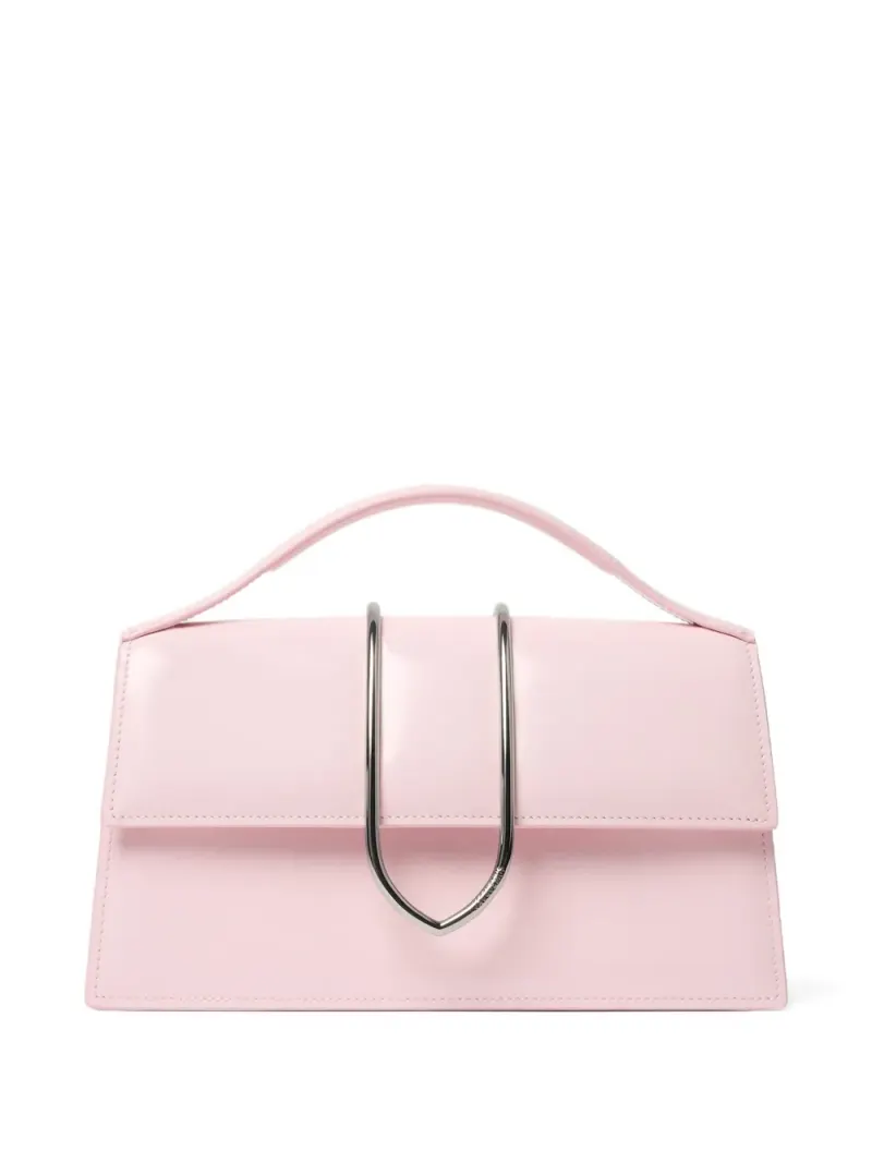 Jacquemus The Large Bambino Umhängetasche mit Henkel Large in Rosa