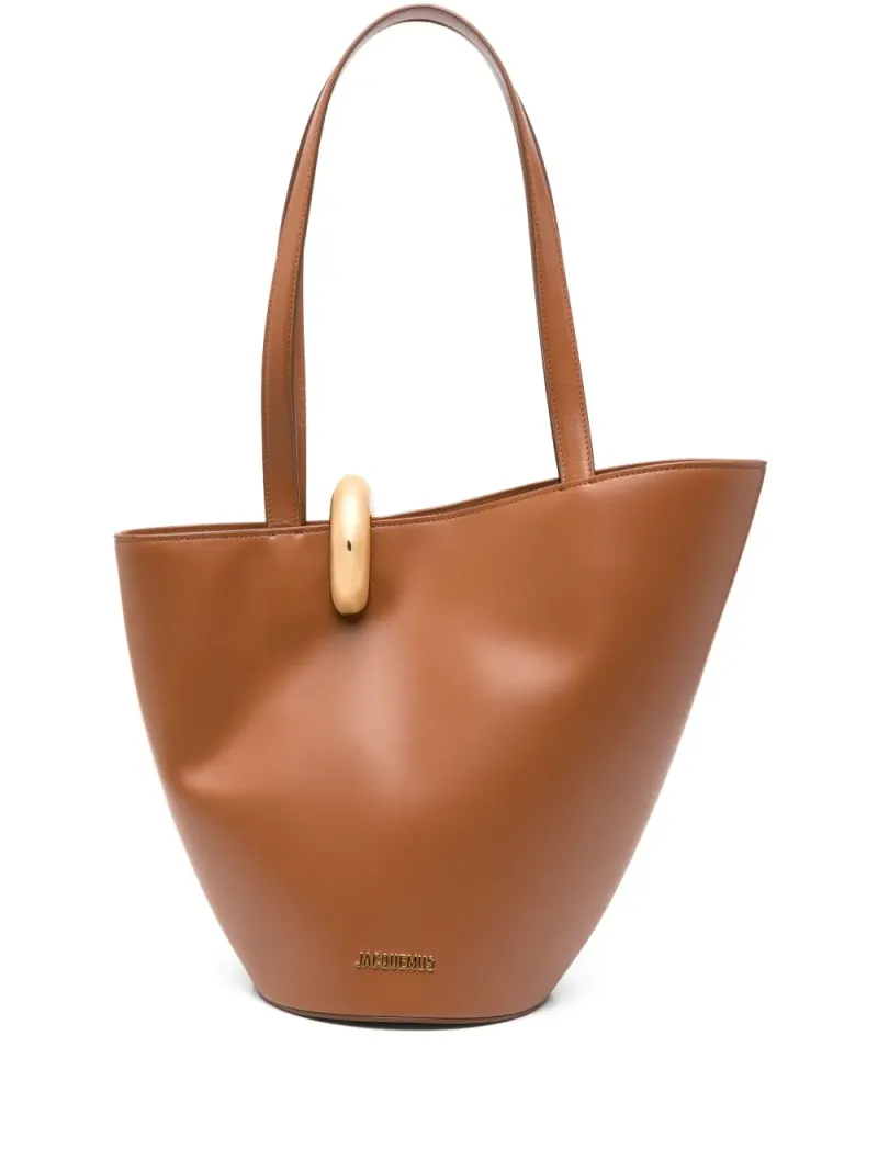 Jacquemus The Medium Bambola Tote Bag Medium in Braun