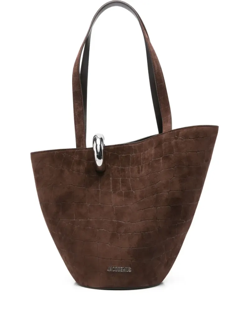 Jacquemus The Bambola Tote Bag in Braun