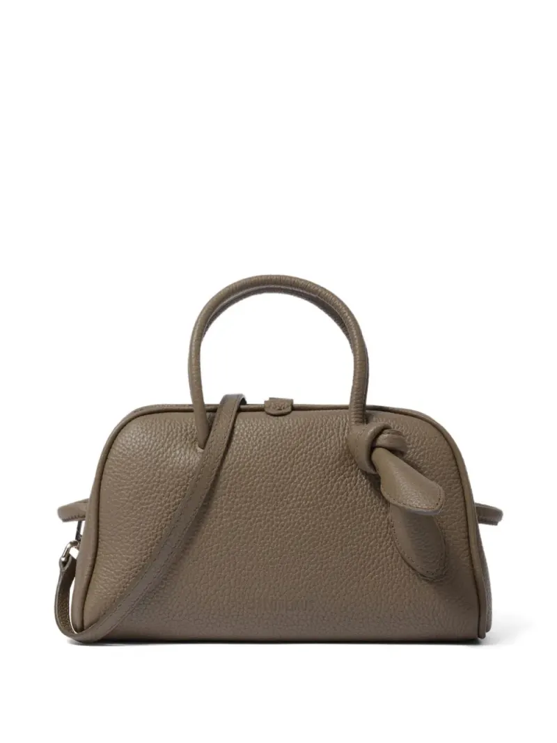 Jacquemus Kleiner Turismo Tote Bag in Braun
