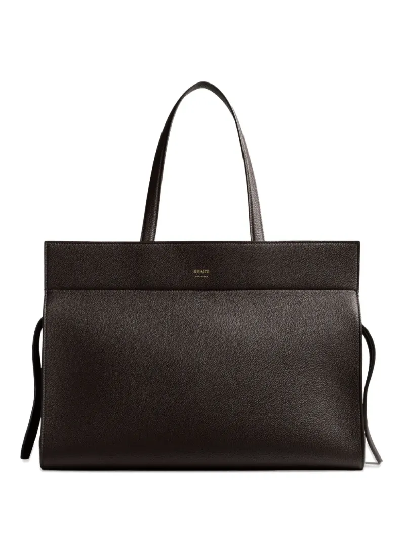 Khaite Crosby Schultertasche mit zwei Henkeln in Braun