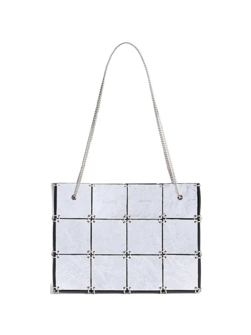Khaite Mini Emma Tasche Mini in Silber
