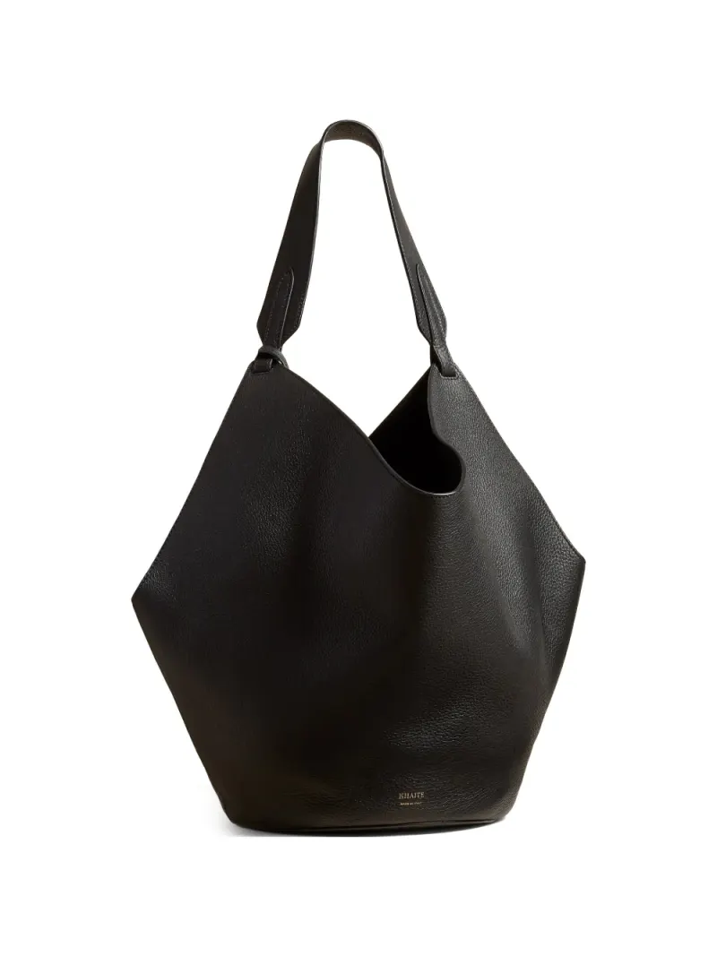 Khaite Mittelgroße Lotus Handtasche in Schwarz