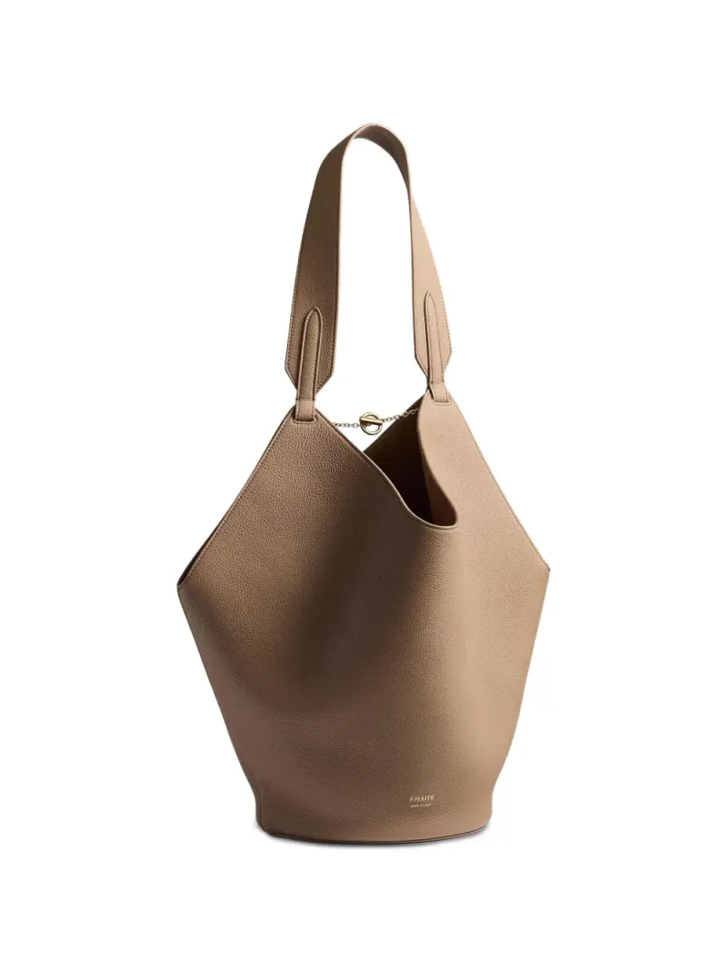 Khaite Kleine Lotus Handtasche in Nude
