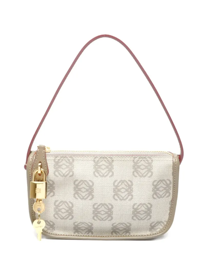 Loewe 1990s Anagram Handtasche in Grau