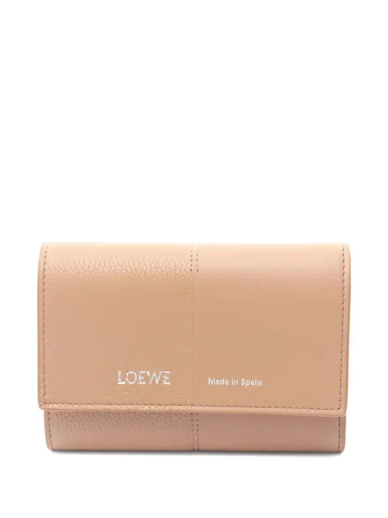 Loewe Kleines 20 Vertical Portemonnaie in Nude