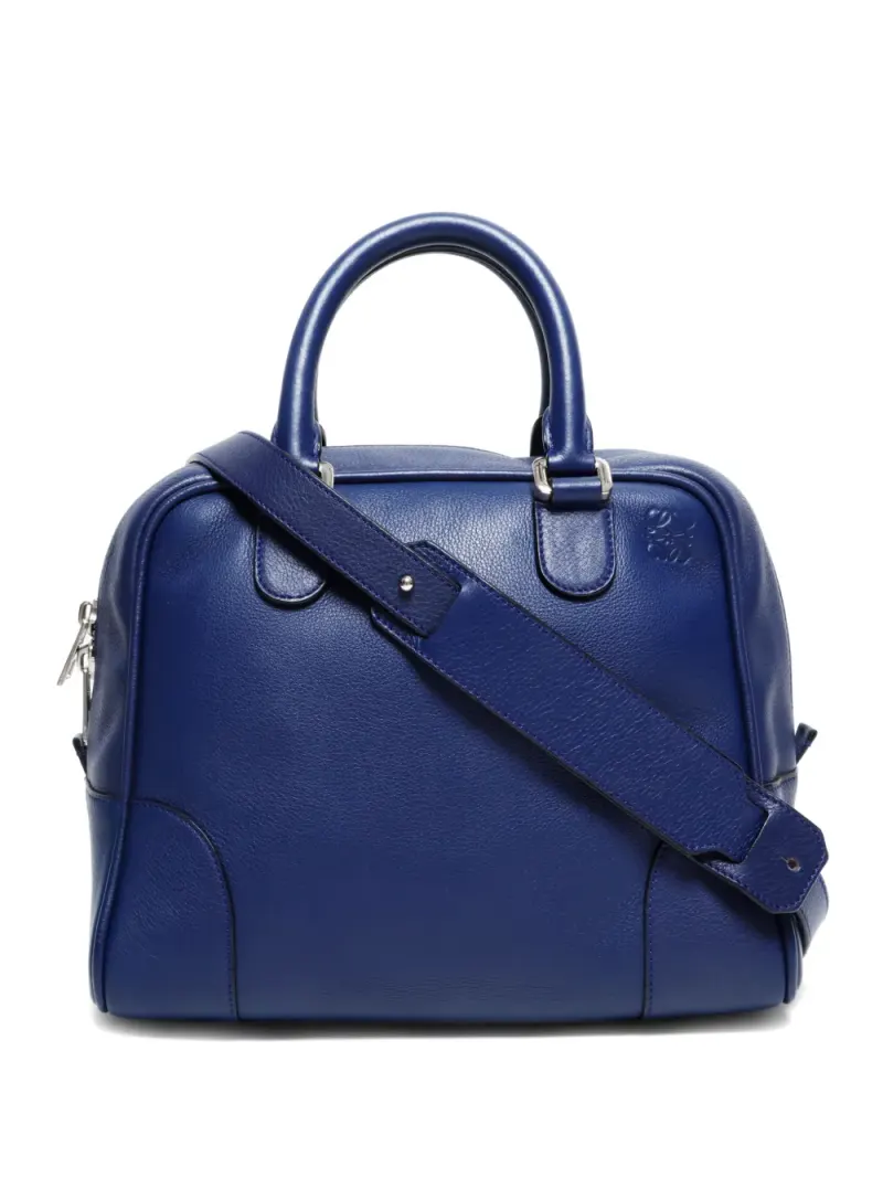 Loewe 2000-2020s Amazona 28 Tote Bag in Blau