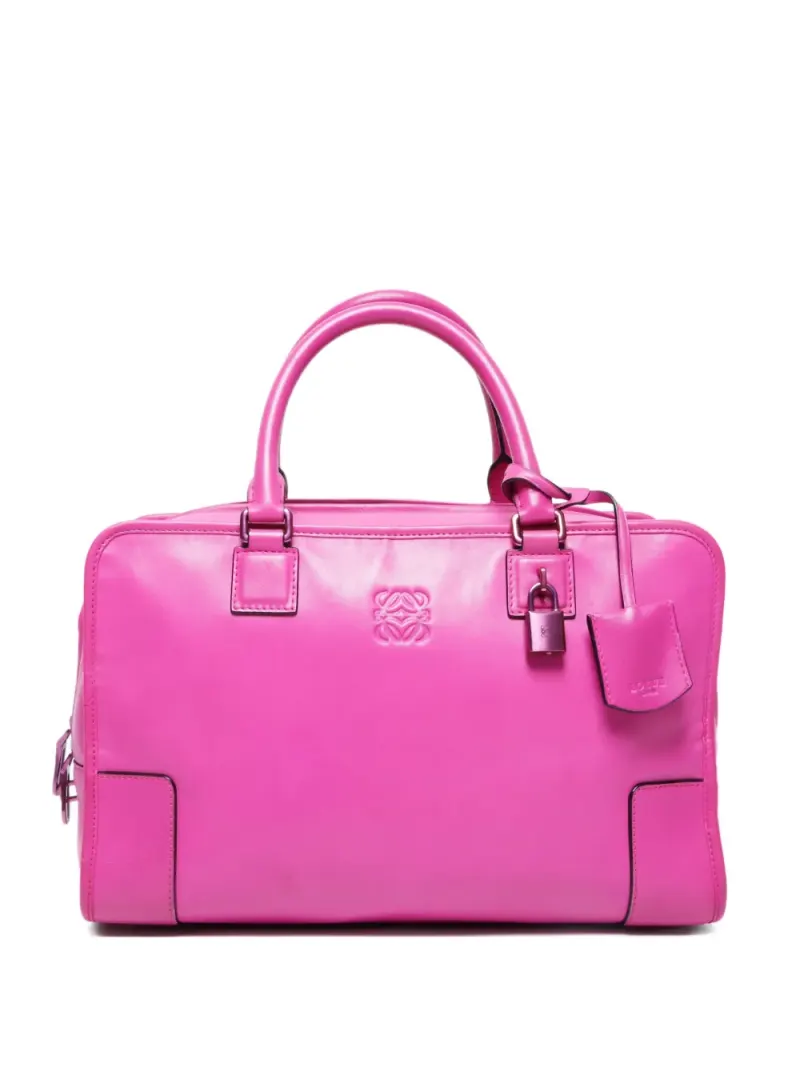 Loewe 2000- 2020s Amazona Handtasche 36cm in Rosa