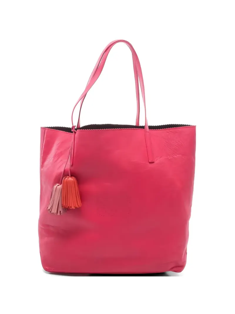 Loewe 2000s Anagram Tote Bag aus Leder in Rosa