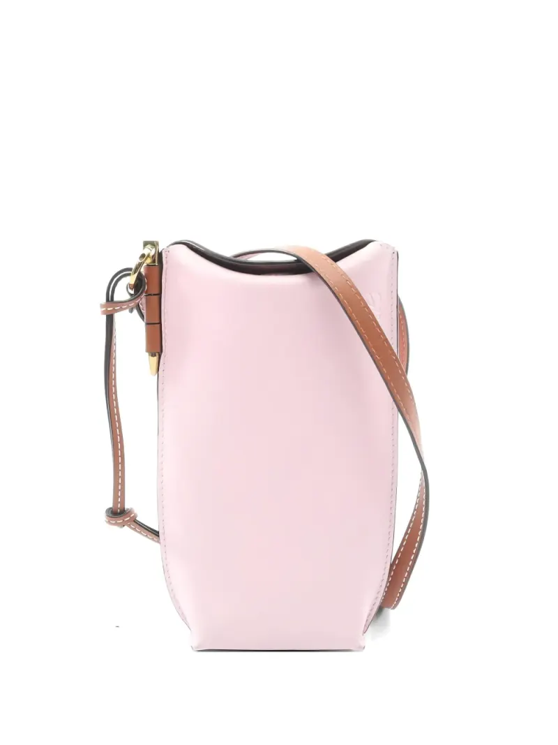 Loewe 2000s Gate Schultertasche aus Leder in Rosa