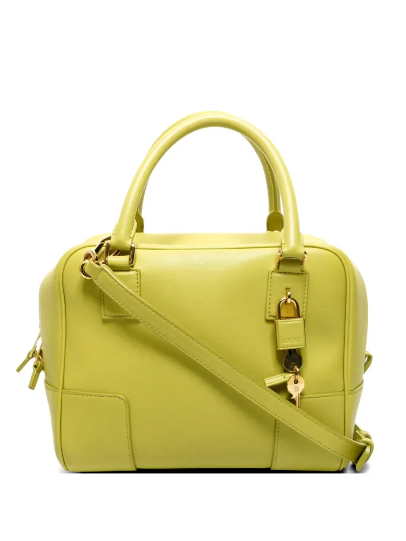 Loewe 2010-2020s Amazona Tote Bag in Grün