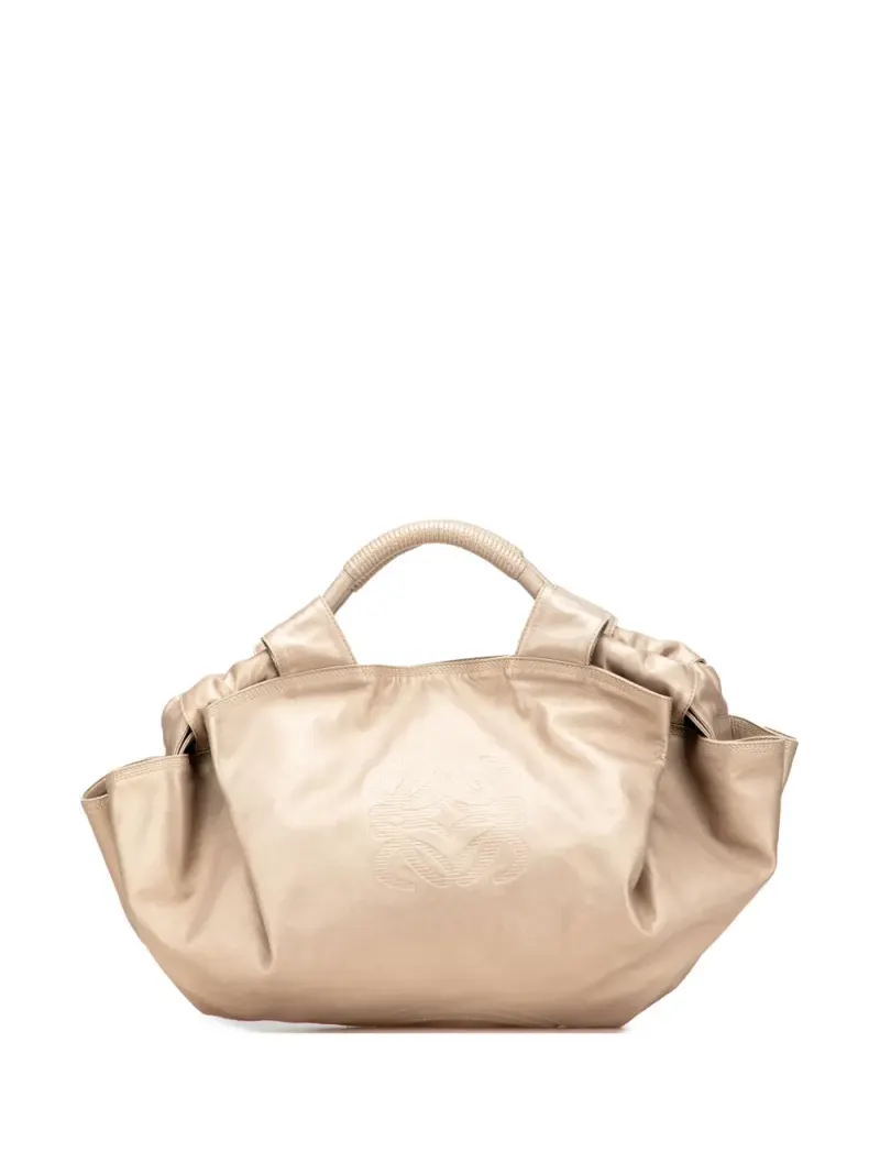 Loewe 2010-2025 Aire Tasche aus Nappaleder in Gold Nappa-Leder