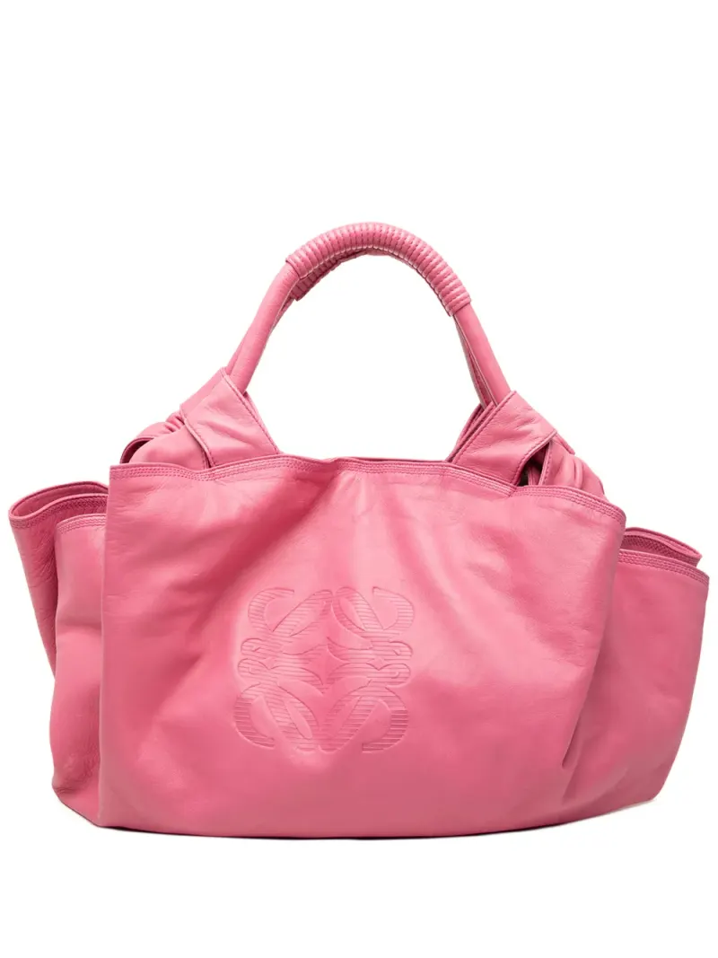 Loewe 2007 Aire Tasche aus Nappaleder in Rosa Nappa-Leder