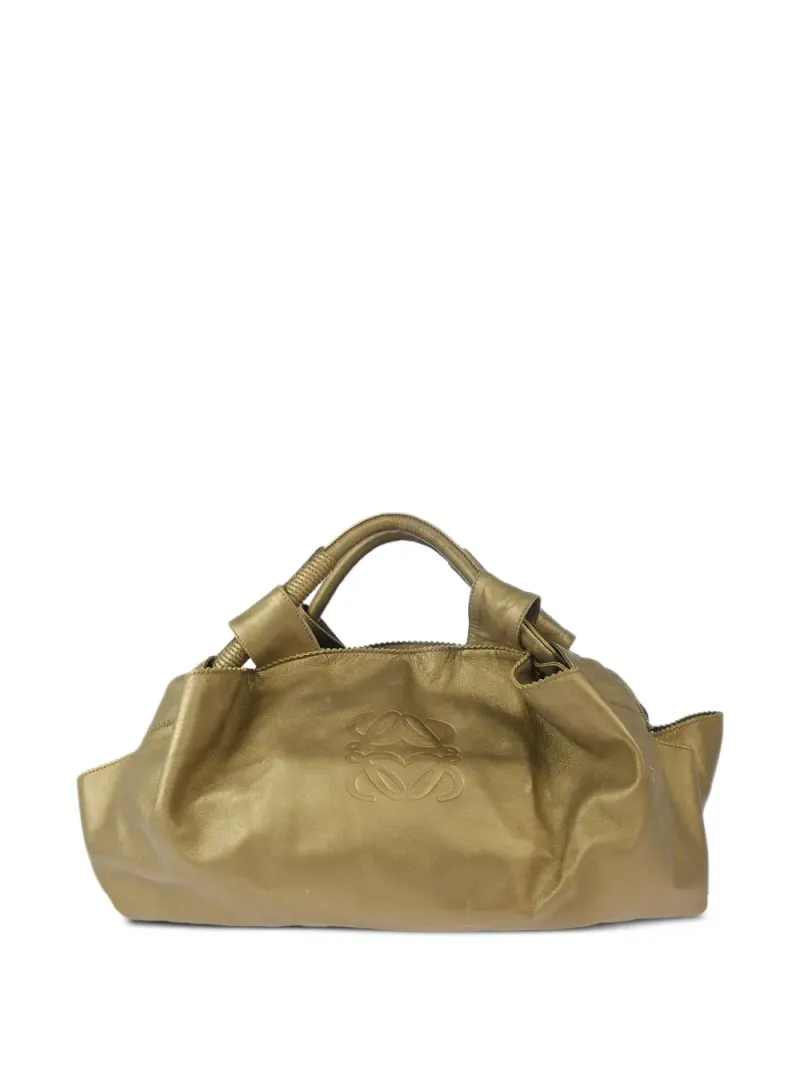 Loewe 2009 Aire Tote Bag aus Nappaleder in Gold Nappa-Leder
