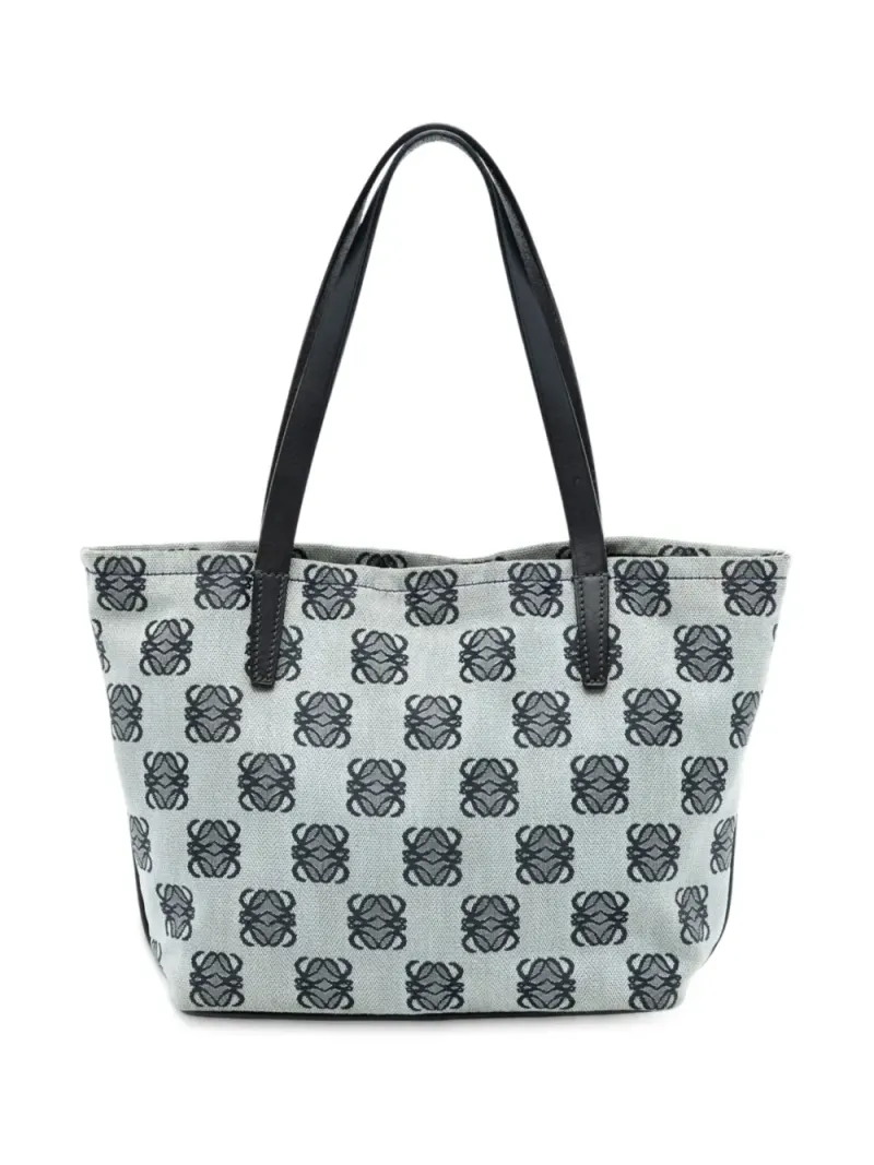 Loewe 2009 Anagram Handtasche aus Canvas in Grau