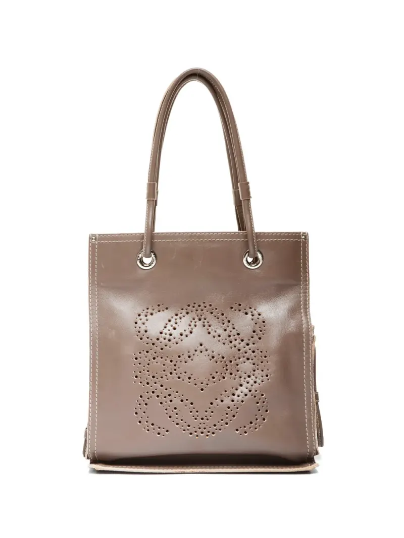 Loewe Anagram Tote Bag in Grau