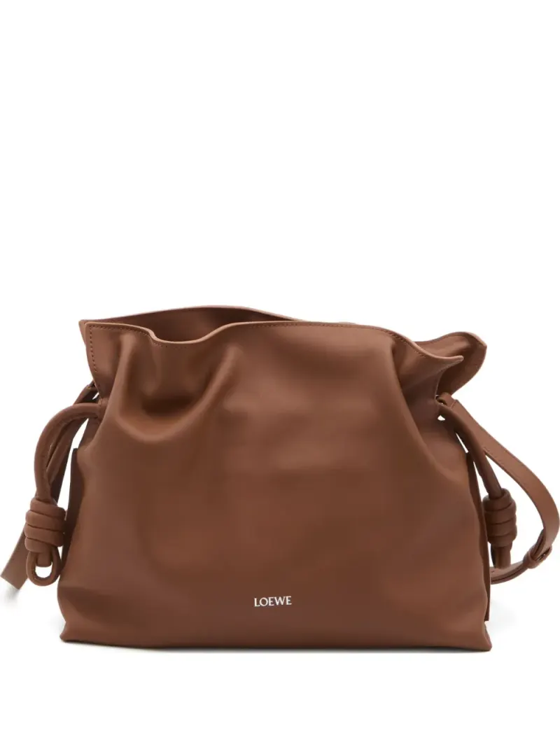 Loewe Mittelgroße Flamenco Clutch in Nude