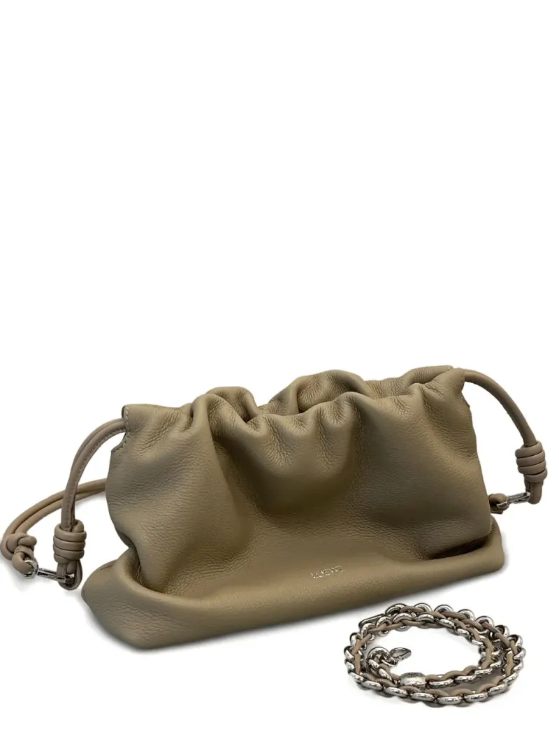 Loewe Mittelgroße Flamenco Clutch in Nude
